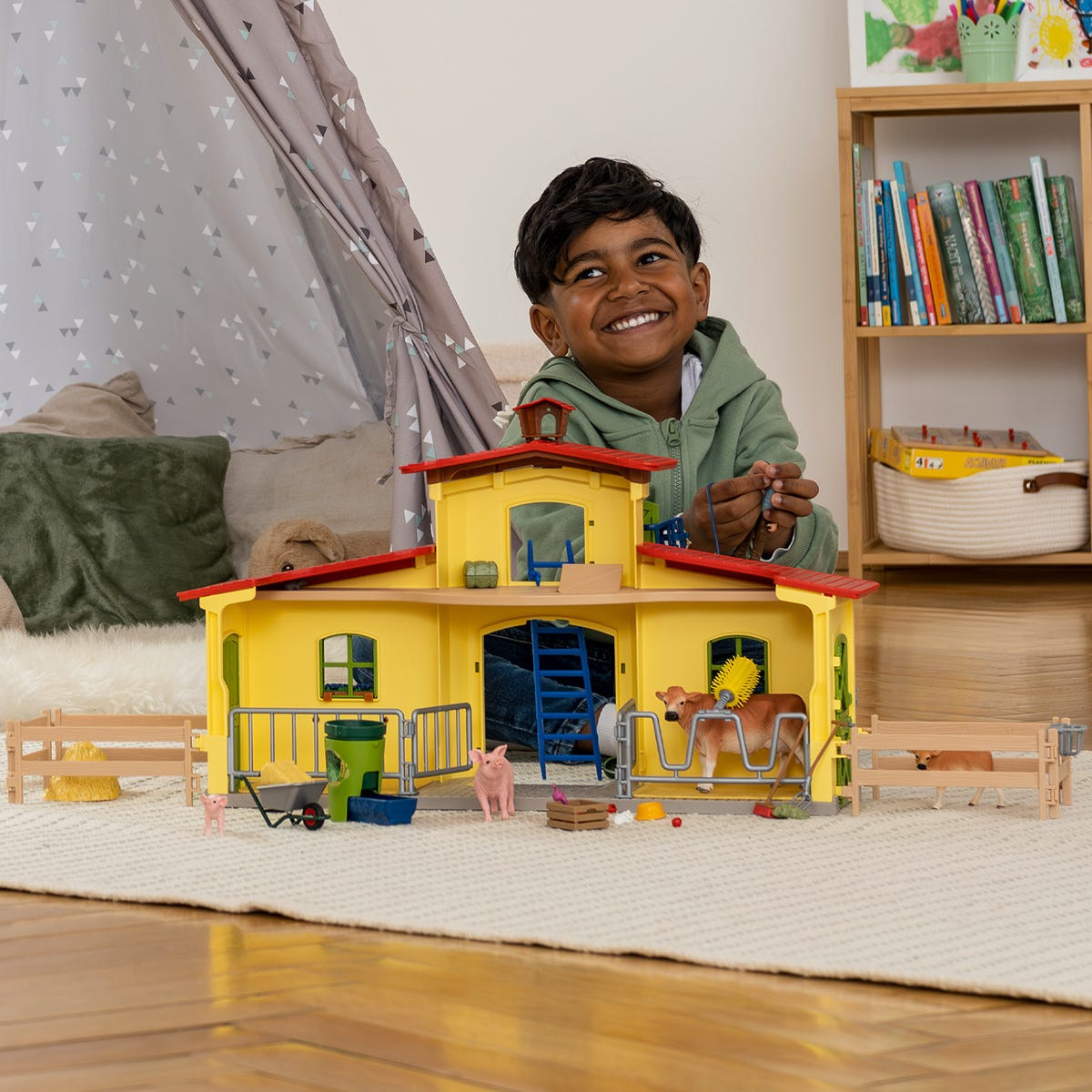 Schleich FARM WORLD 42605 - Standspielhaus - 3 Jahr(e) - Mehrfarbig, Ansicht 2