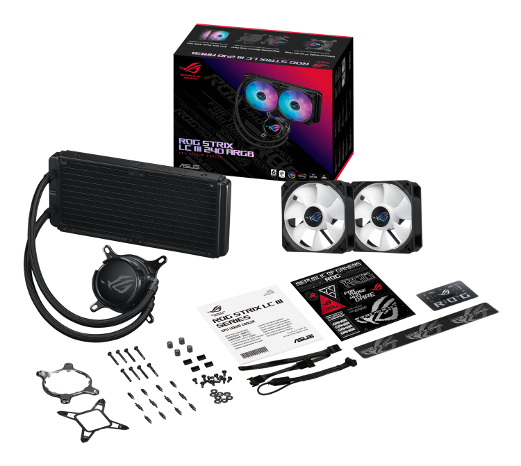 ASUS WAK ROG Strix LC III 240 ARGB, Ansicht 2