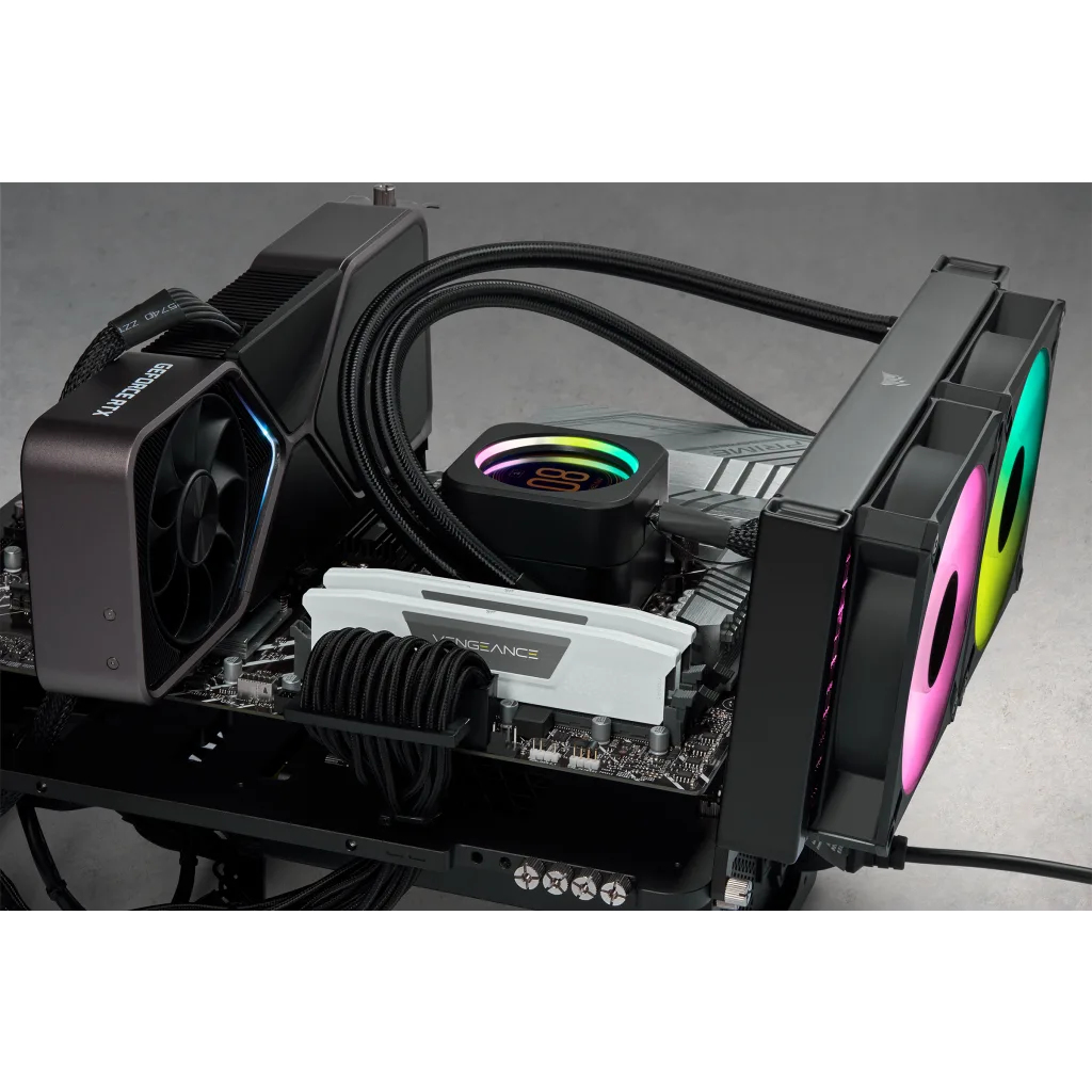 Corsair VENGEANCE DDR5 5600MT/s 32GB 2x16GB White - 32 GB, Ansicht 3