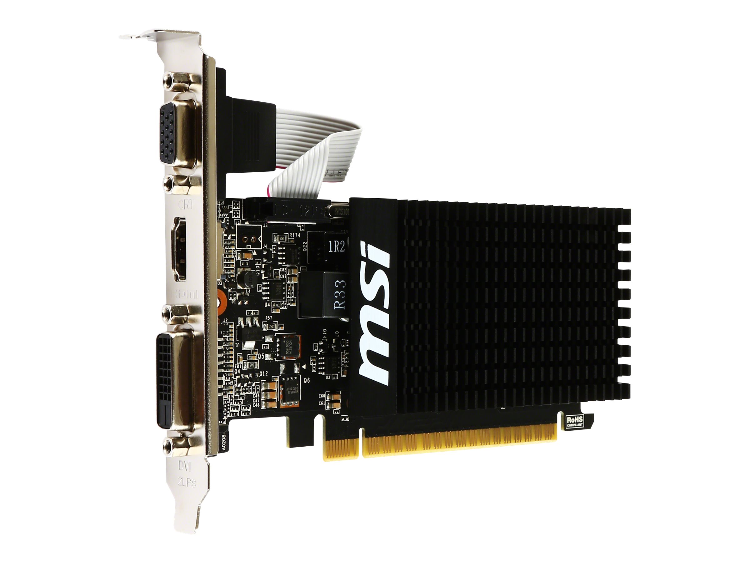 MSI GT 710 2GD3H LP - Grafikkarten - GF GT 710, Ansicht 4
