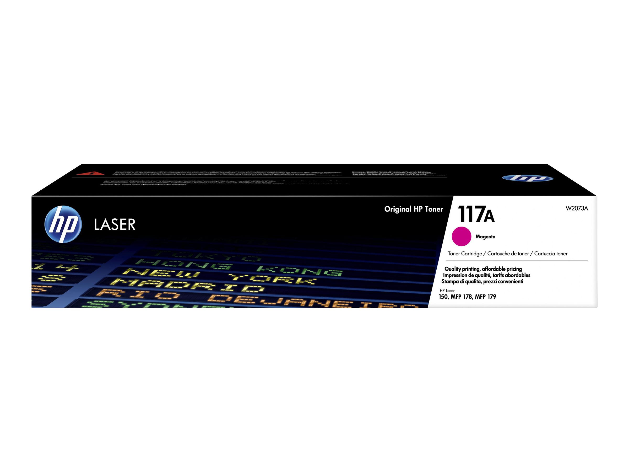 HP 117A - Magenta - original - Tonerpatrone (W2073A) - für Color Laser 150a, 150nw, MFP 178nw, MFP 178nwg, MFP 179fnw, MFP 179fwg