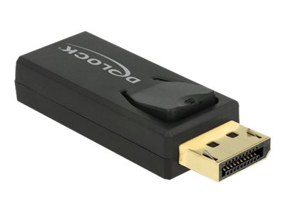Delock 4K Passive - Video- / Audio-Adapter - DisplayPort / HDMI - DisplayPort M (65571)