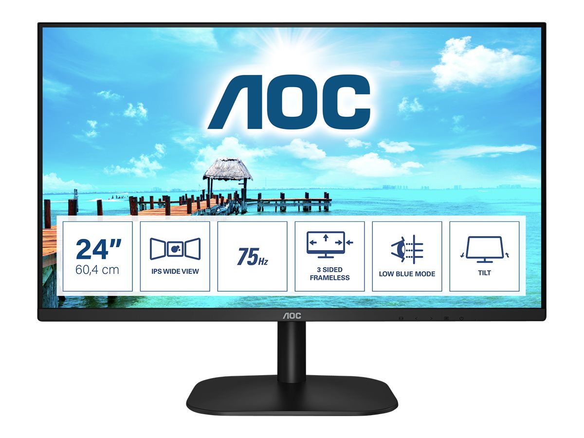 AOC 24B2XH/EU - LED-Monitor - 60 cm (24") (23.8" sichtbar)