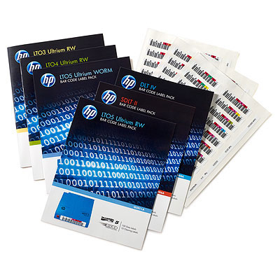 HPE Ultrium 6 RW Bar Code Label Pack - Strichcodeetiketten