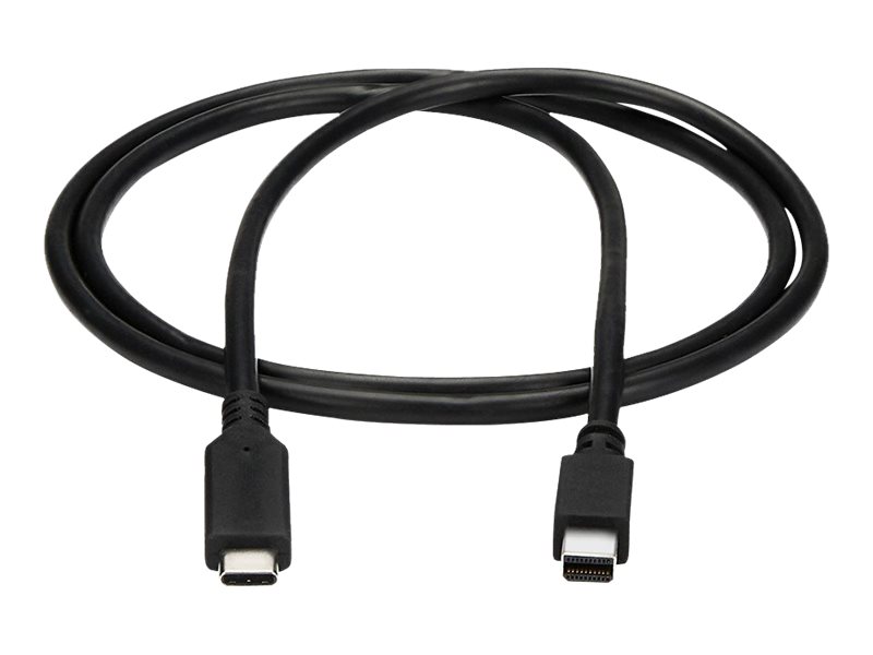 StarTech.com StarTech 1m / 3.3ft USB-C to Mini DisplayPort Cable - 4K 60Hz - Black - USB 3.1 Type C to mDP Adapter (CDP2MDPMM1MB)