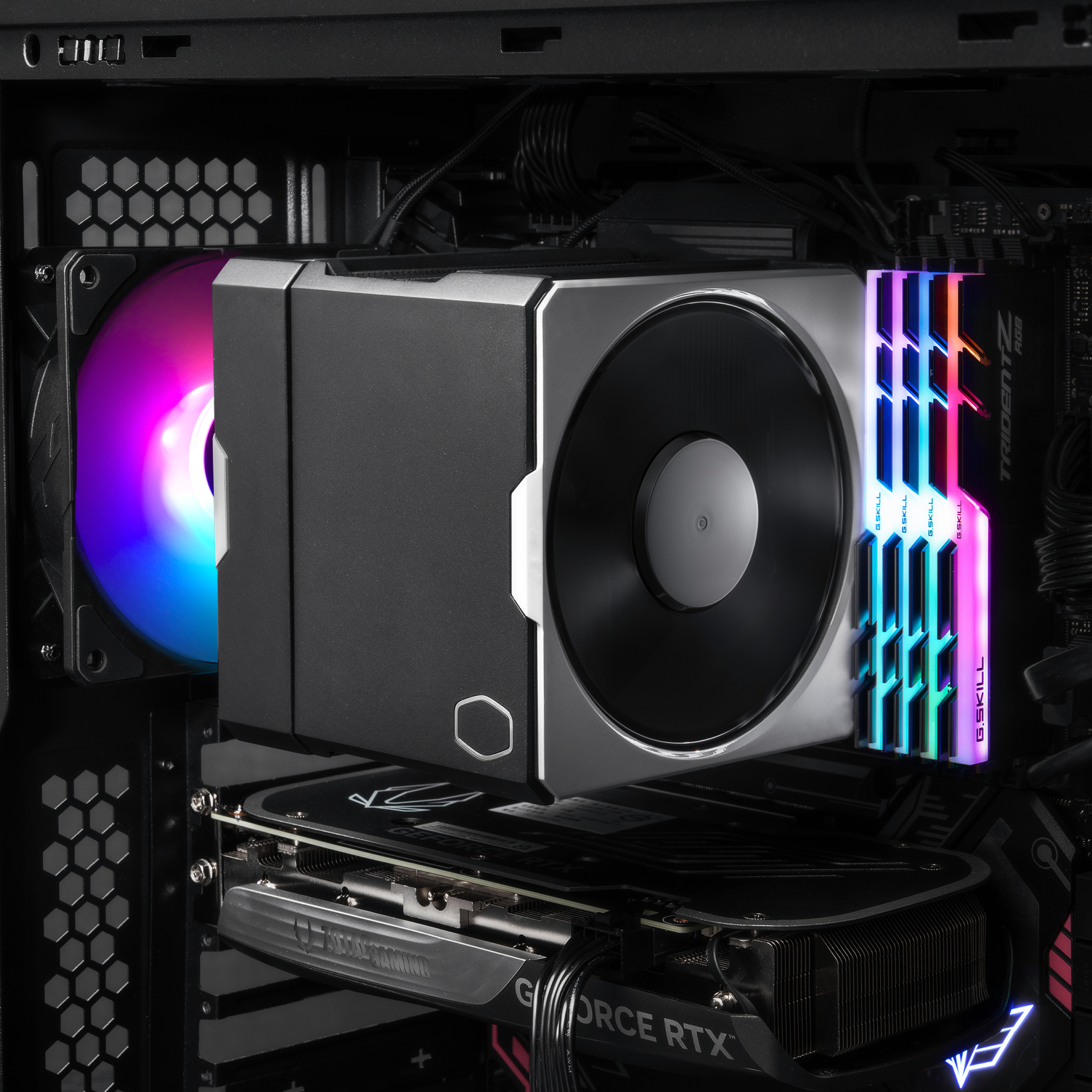 Cooler Master Hyper 612 Apex - Prozessor-Luftkühler - (für: LGA1851, LGA1150, LGA1151, LGA1155, LGA1156, LGA1200,...), Ansicht 3