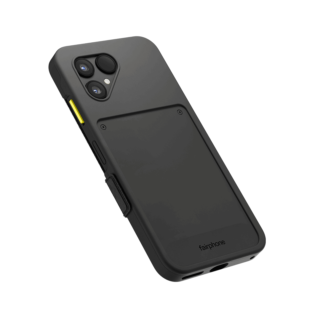 Fairphone 6 Flip Case Horizon Black, Ansicht 4