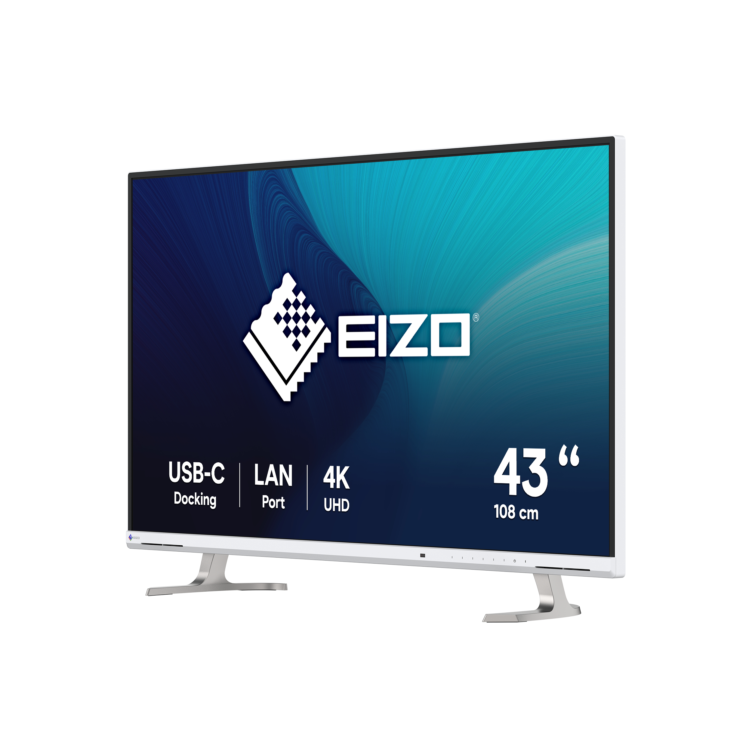 EIZO FlexScan EV4340X-WT - LED-Monitor - 108 cm (42.5), Ansicht 2