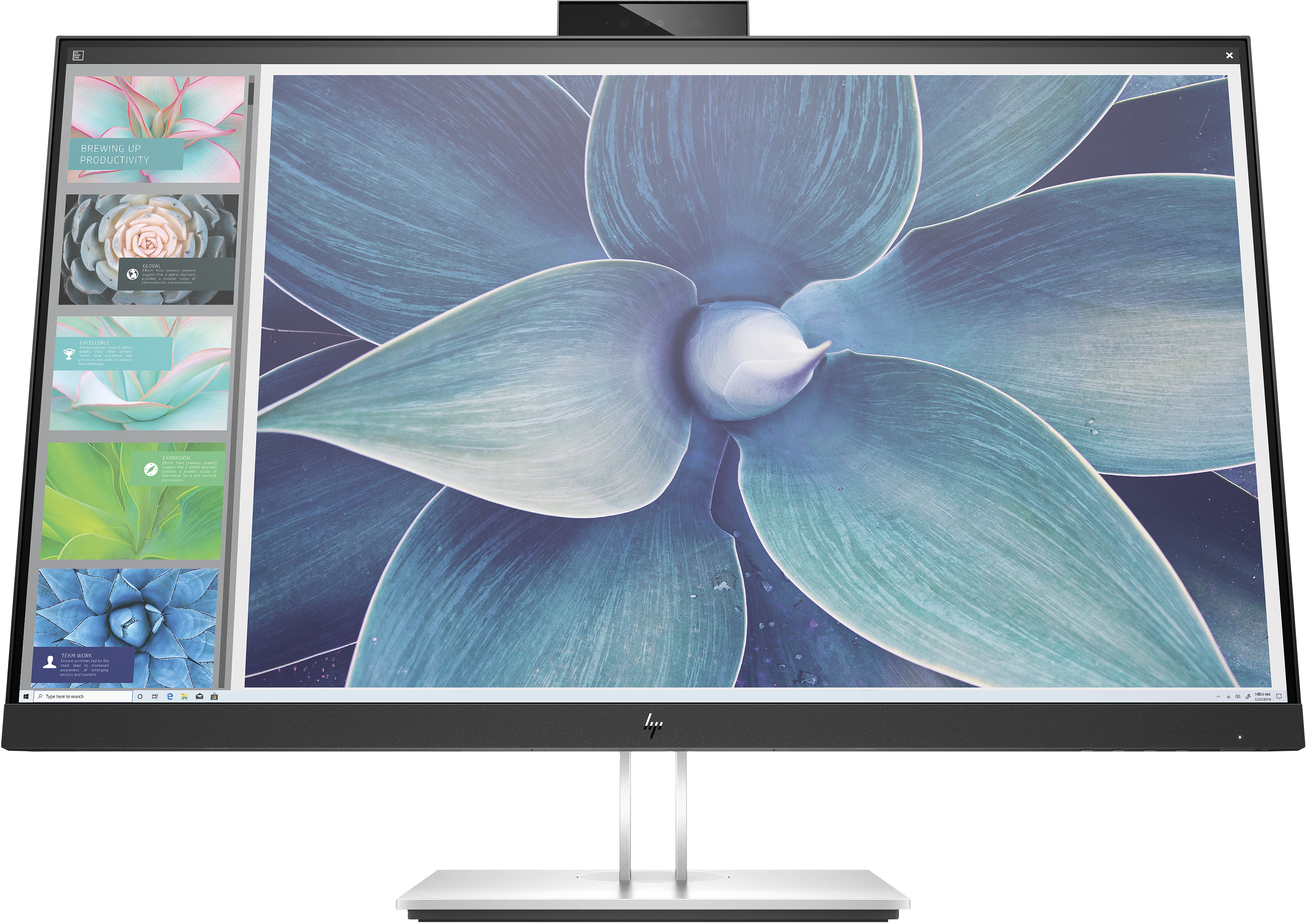 HP E27d G4, 68,6 cm (27&quot;), 2560 x 1440 Pixel, Quad HD, LED, 5 ms, Schwarz