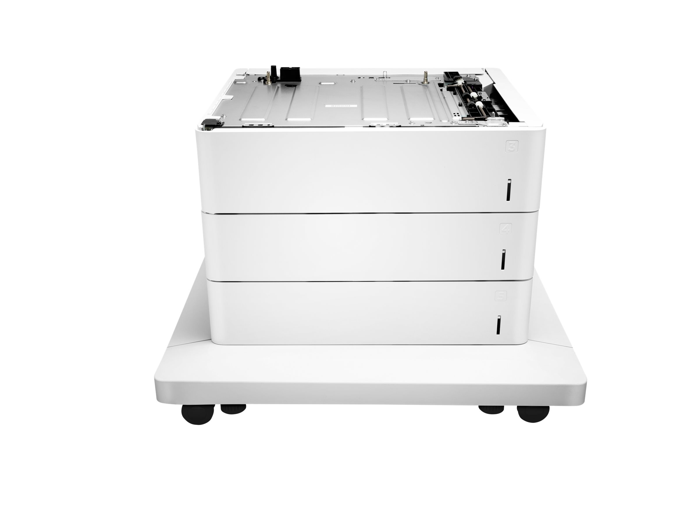 HP  Druckerständer-Ablagefach - 1650 Blätter in 3 Schubladen (Trays)
