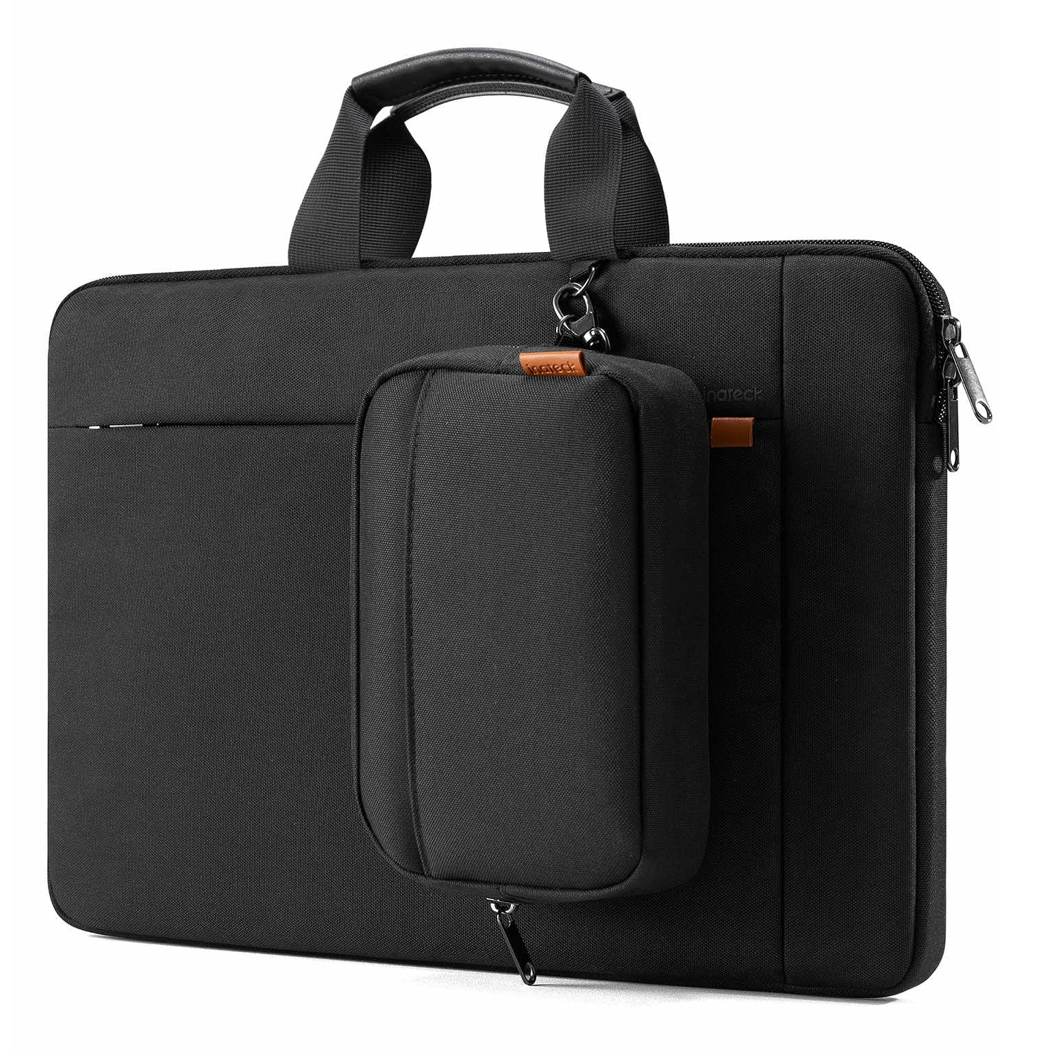 Inateck Laptoptasche 15-15.6 Spritzwassergeschüzt schwarz - Tasche, Ansicht 3