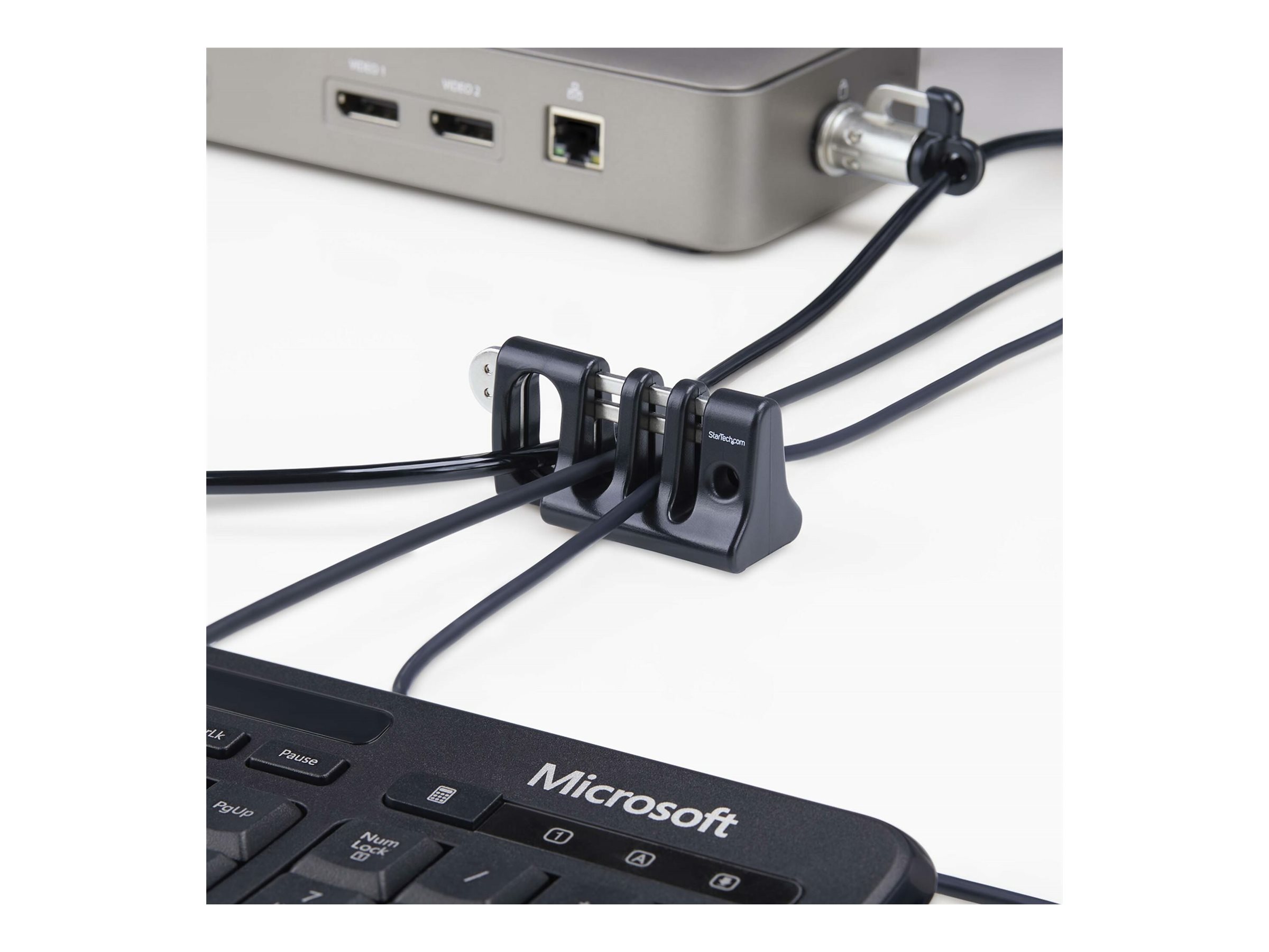 StarTech.com Peripheral Cable Anchor Lock, Keyboard/Mouse Cable Trap, Ansicht 4