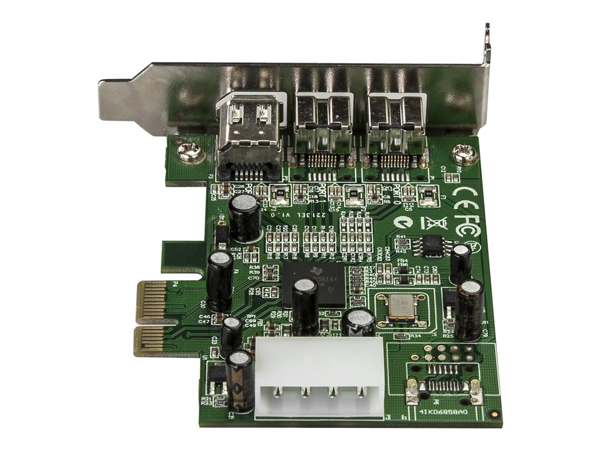 StarTech.com 3 Port 800+400 FireWire PCI Express