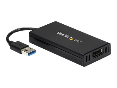 StarTech.com USB 3.0 auf Displayport Adapter - Externe Monitor Grafikkarte DisplayLink zertifiziert - Ultra HD 4k - USB / DisplayPort-Adapter - TAA-konform - USB Typ A (M)