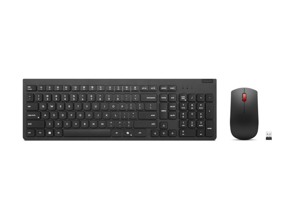 Lenovo Essential Wireless Combo Gen 2 - Tastatur-und-Maus-Set - TL: Nordisch, QWERTY, Ansicht 4