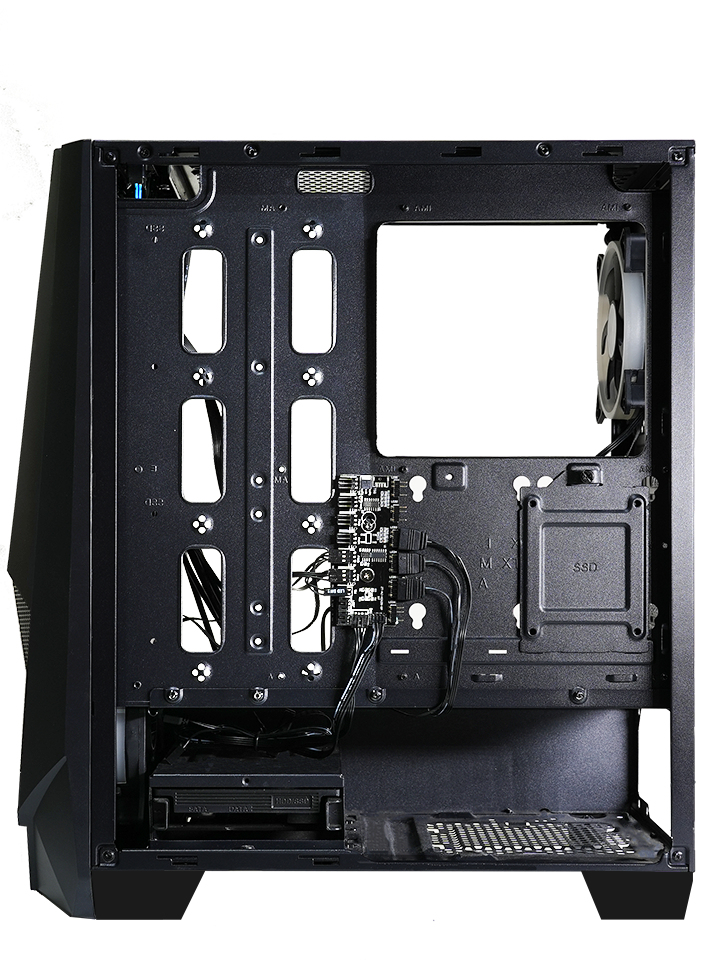 Xilence Gehäuse Xilent Blast ARGB XG141 - Midi/Minitower - ATX, Ansicht 4