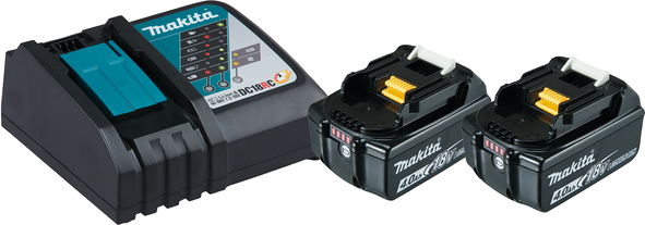 Makita DC18RC - Power Source Kit - Batterieladegerät + Batterie 2 x, Ansicht 2