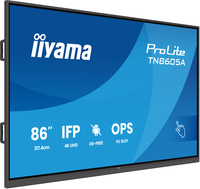 Iiyama TN8605A-B1AG 86" IFP OS-Free 40-Points DeepContrast - Flachbildschirm (TFT/LCD) - 8 ms