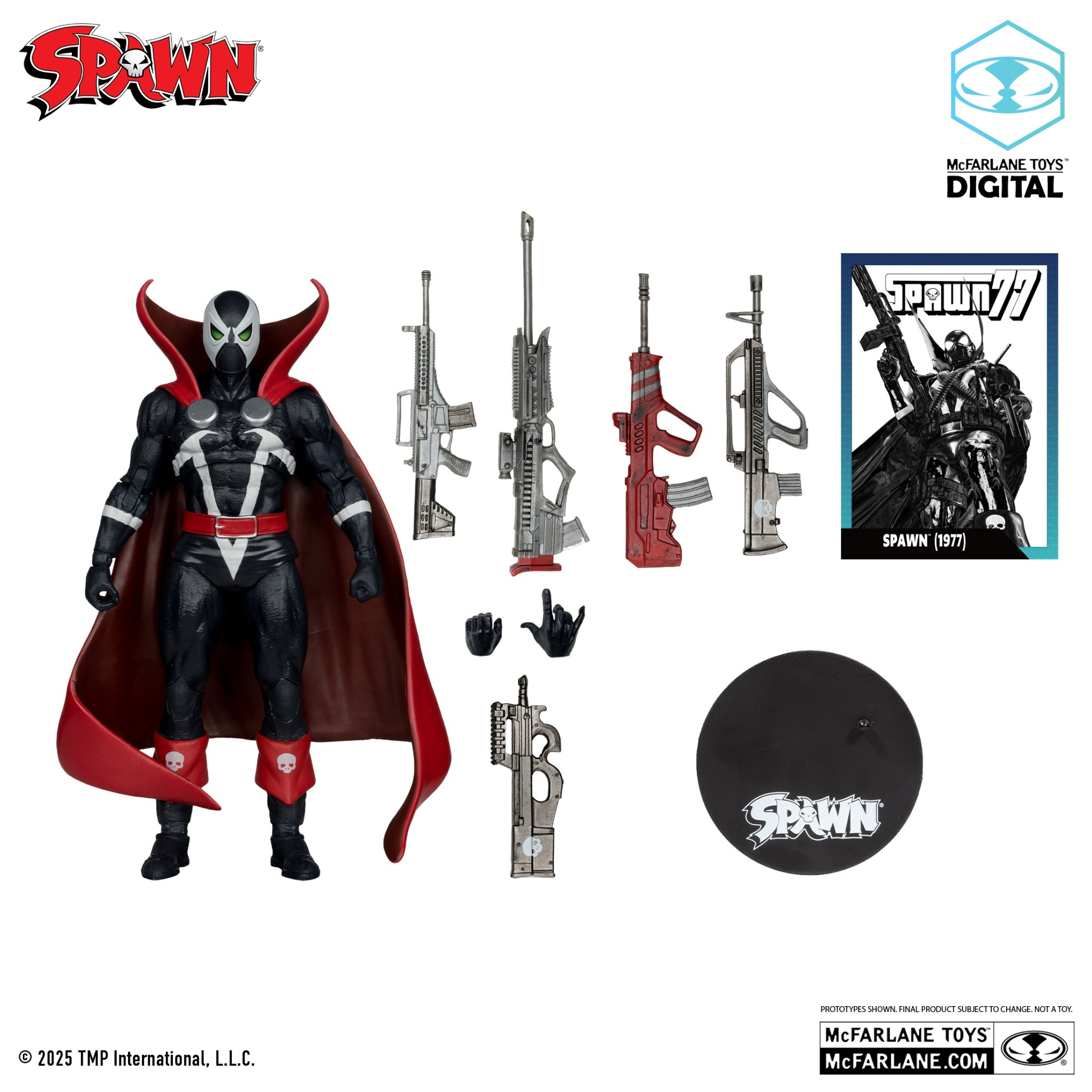 MCFARLANE Spawn Figur mit Comic 7in, Ansicht 3