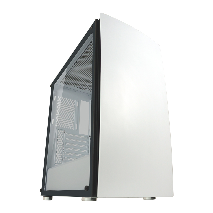 LC-Power Gaming 713W Bright_Sail_X - Mid tower - ATX - Seitenteil mit Fenster (gehärtetes Glas), Ansicht 2