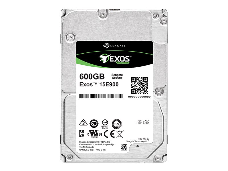 Seagate Exos 15E900 ST600MP0136 - Festplatte - 600 GB - intern - 2.5" SFF (6.4 cm SFF) - SAS 12Gb/s
