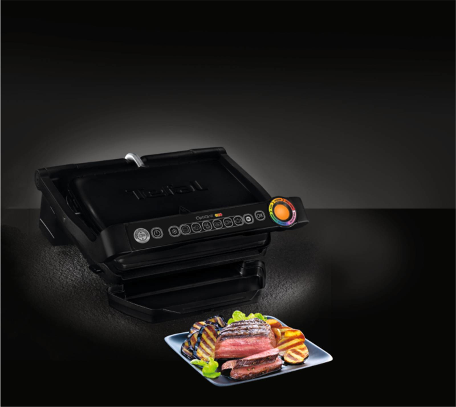 Groupe SEB Tefal OptiGrill GC7058 - Grill - elektrisch, Ansicht 2