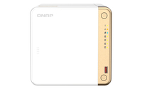 QNAP TS-462 - NAS-Server - 4 Schächte - SATA 6Gb/s - RAID RAID 0, 1, 5, 6, 10, JBOD - RAM 4 GB - 2.5 Gigabit Ethernet - iSCSI Support