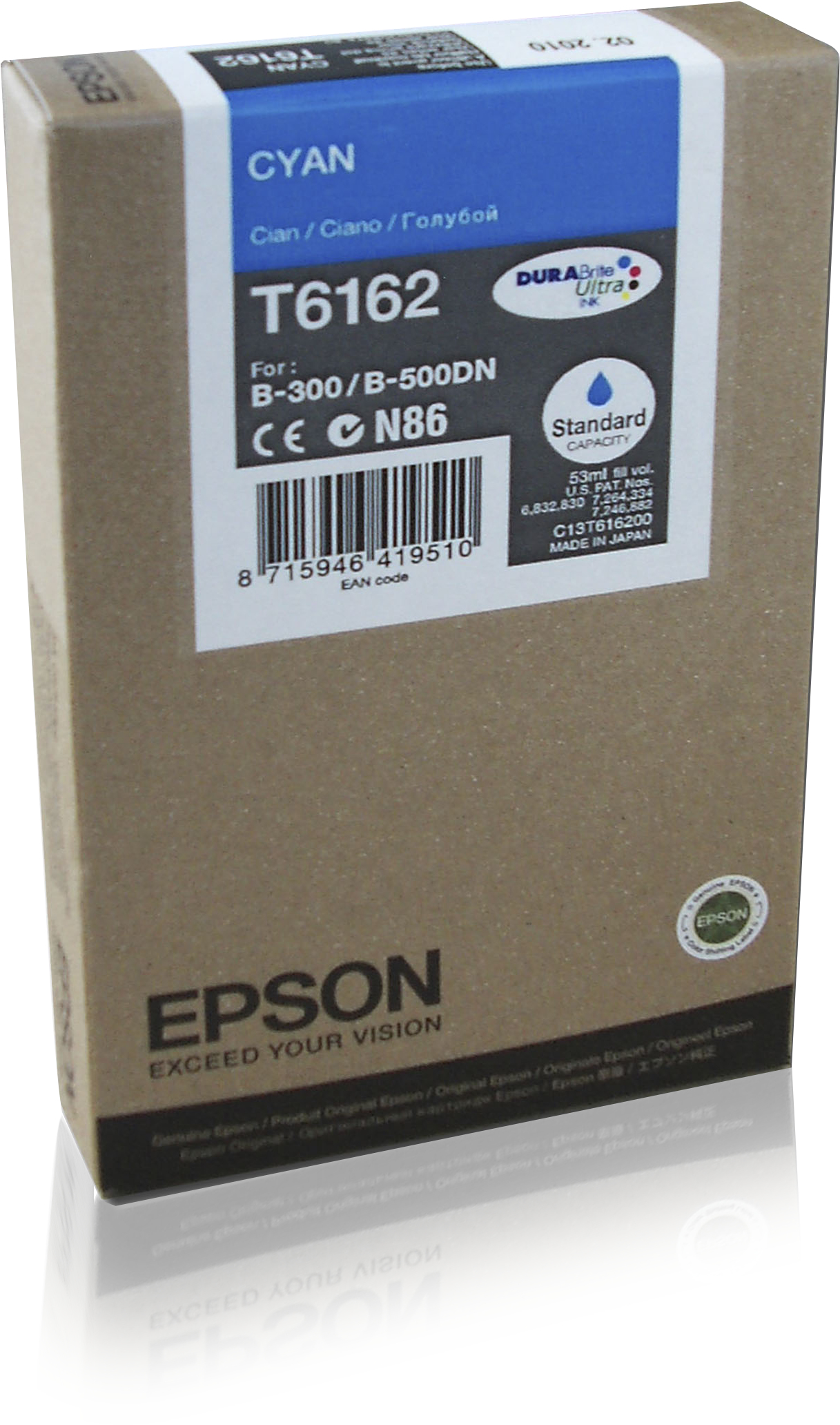 Epson Tintenpatrone SC Cyan 3.5k, 53 ml, 1 Stück(e)