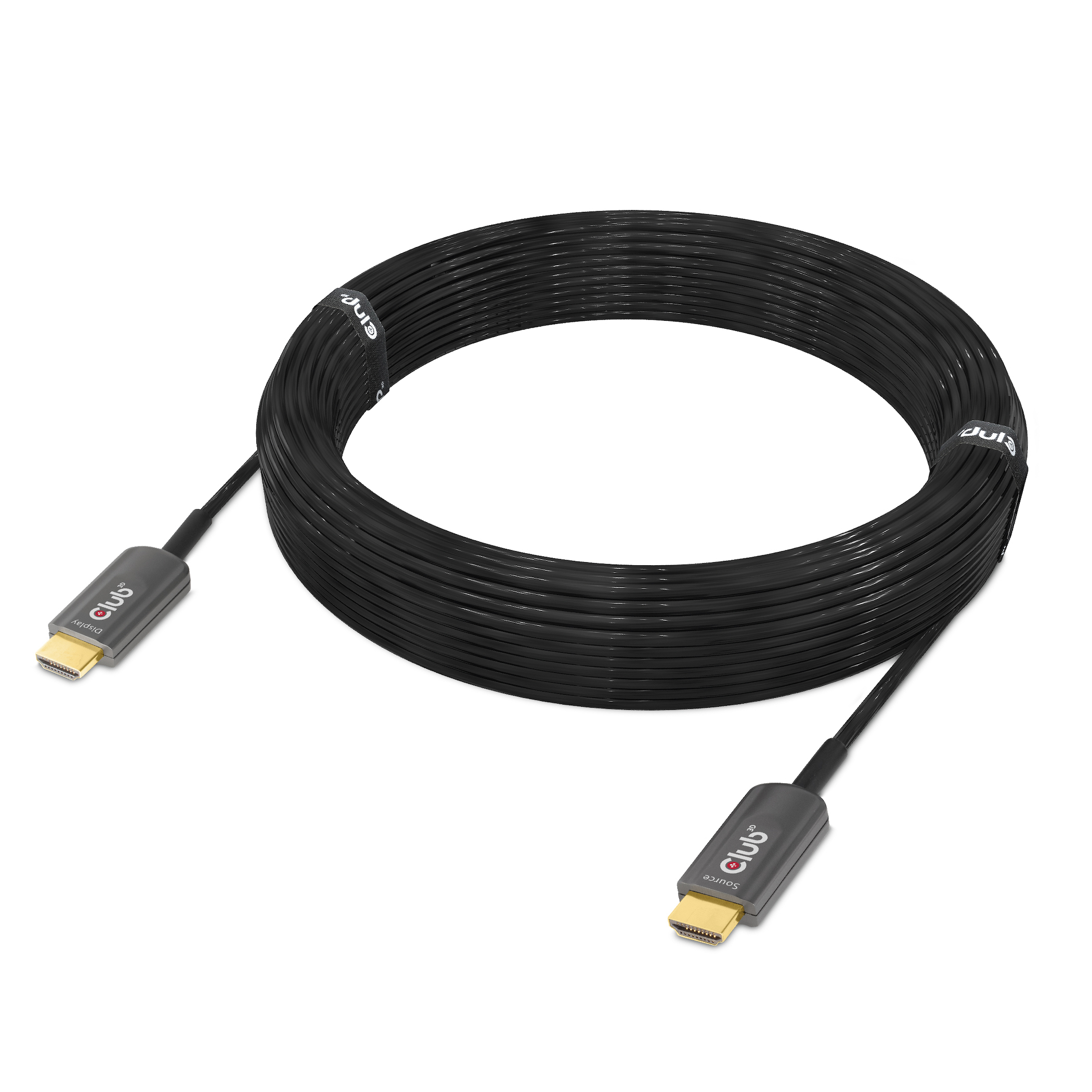 Club 3D CAC-1377 - Ultra High Speed - HDMI-Kabel - HDMI männlich zu HDMI männlich - 15 m - Glasfaser - (AOC), Ansicht 2