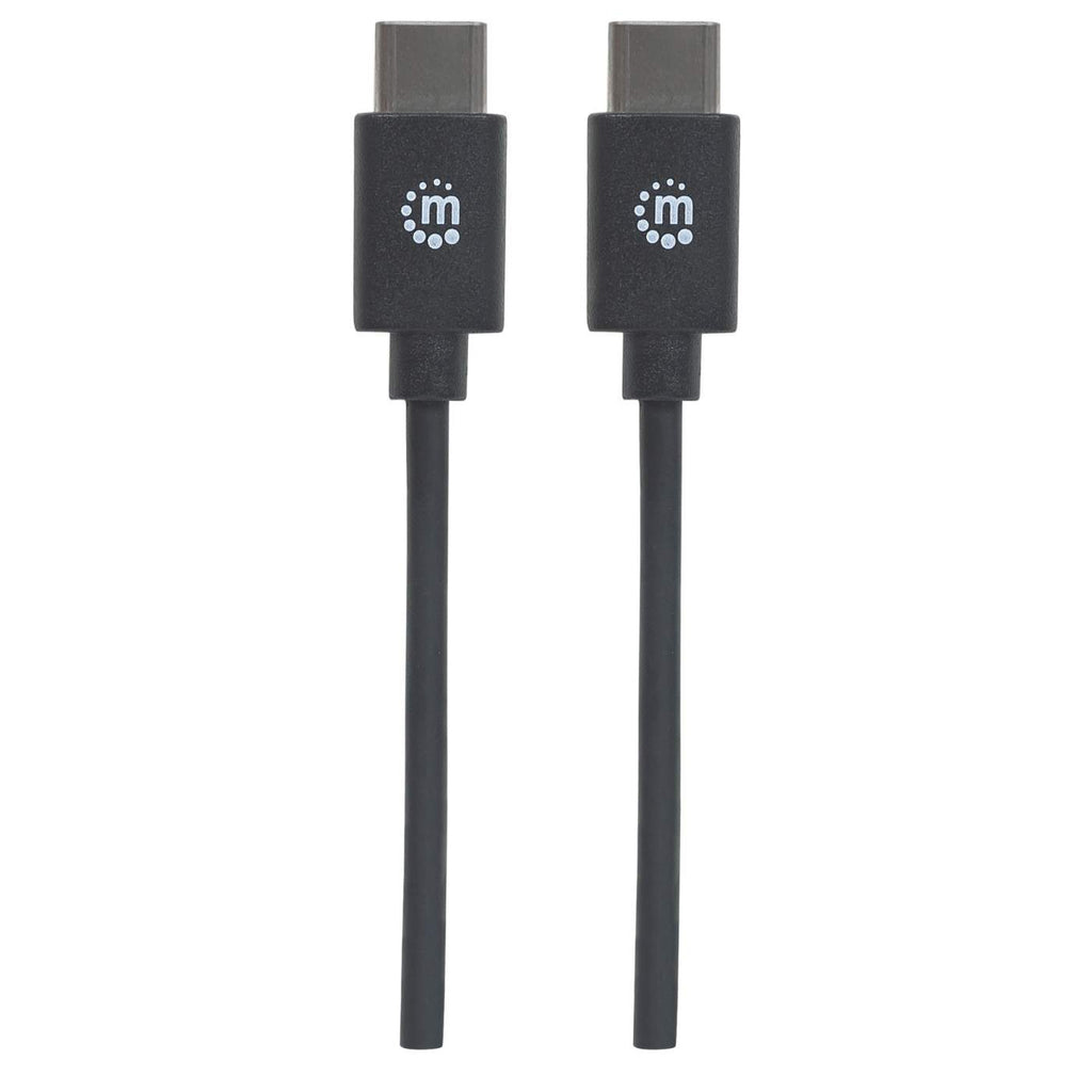 Manhattan USB-C to USB-C Cable, 1m, Male to Male, 480 Mbps (USB 2.0), Ansicht 4