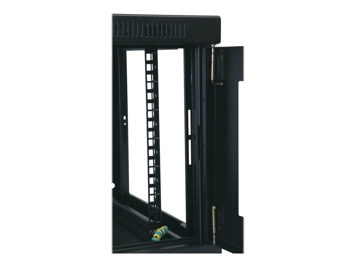 Tripp Eaton Tripp Lite Series 6U Wall Mount Rack Enclosure Server Cabinet Switch Depth Deep - Schwarz - 6U - 19, Ansicht 2