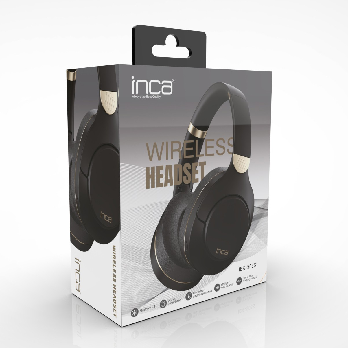 INCA Bluetooth Headset IBK-503S Version 5.3 - Headset, Ansicht 3