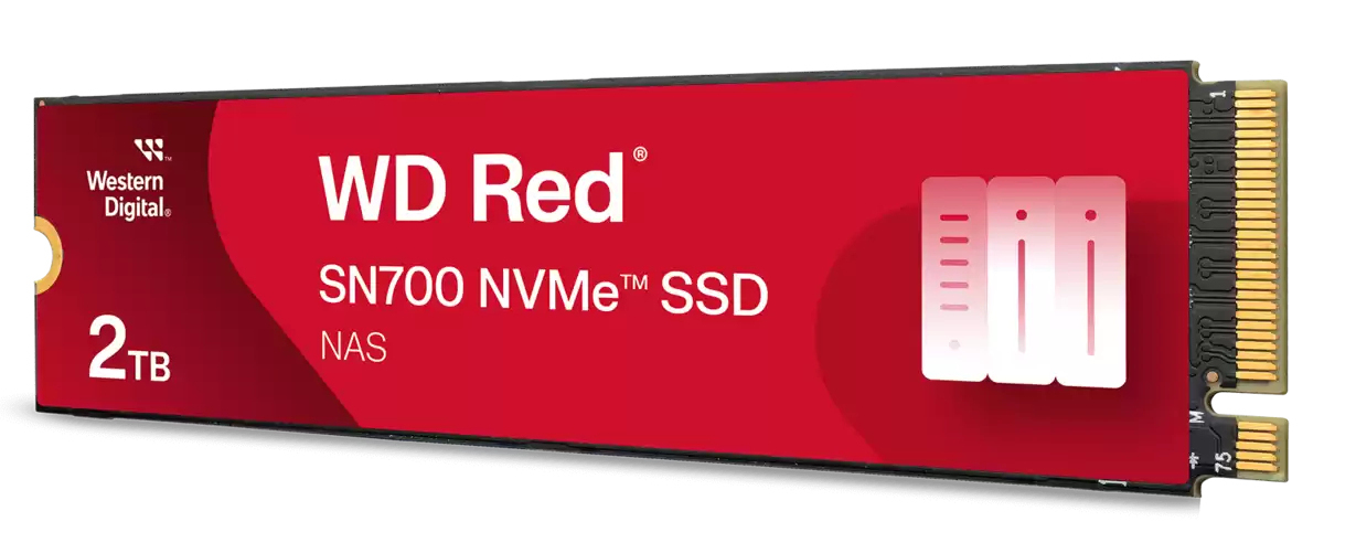 WD Red SN700 WDS200T1R0C - SSD - 2 TB - intern - M.2 2280 - PCIe 3.0 x4 (NVMe), Ansicht 2