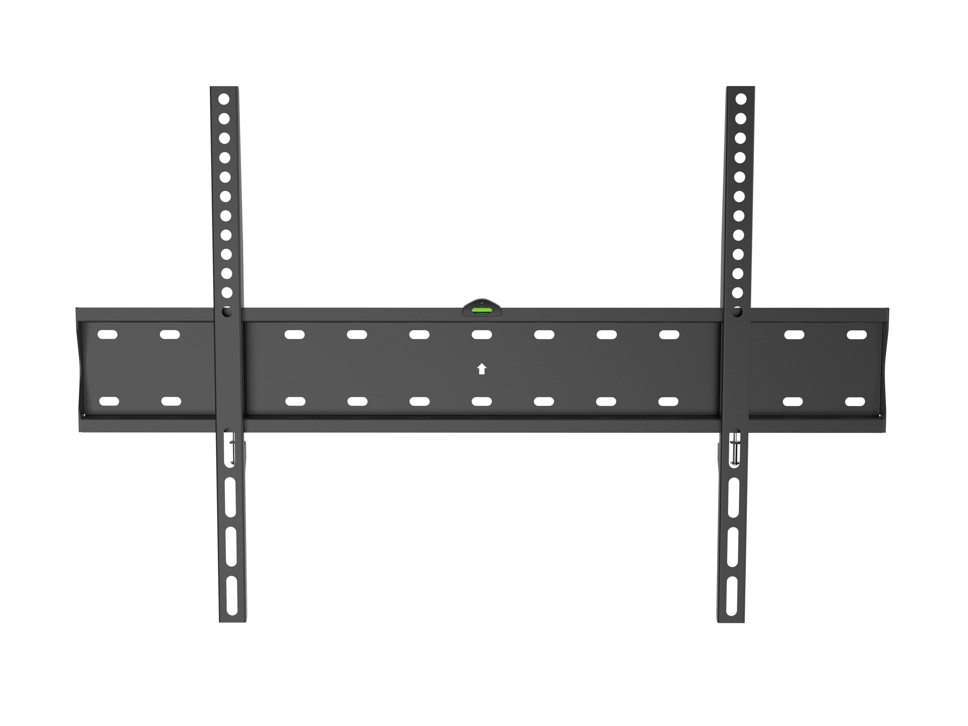 Equip Halterung - für Curved Panel/Flat Panel - fixed, slim - stainless steel - Schwarz (37-75), Ansicht 4