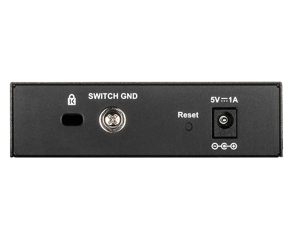 D-Link DGS 1100-05V2 - Switch - Smart - 5 x 10/100/1000, Ansicht 4