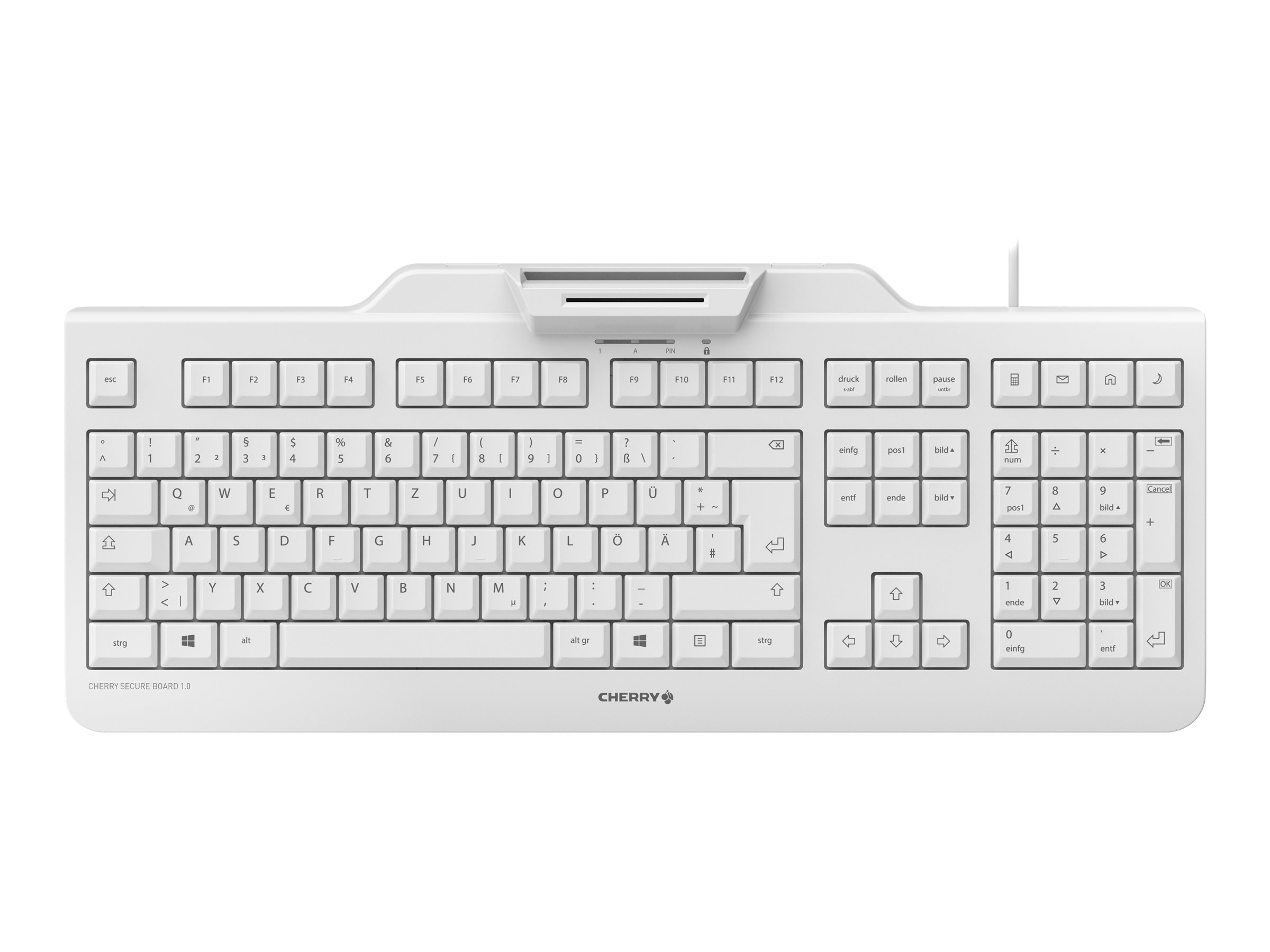 Cherry SECURE BOARD 1.0 - Tastatur - mit NFC