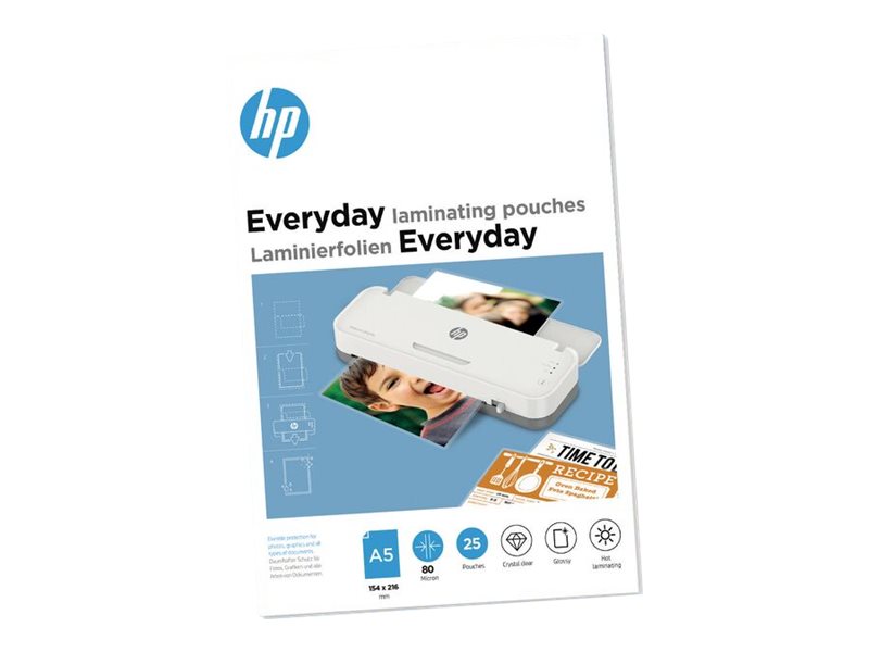 Hewlett Packard (HP) HP Laminierfolie A5 80mic 25er Everyday