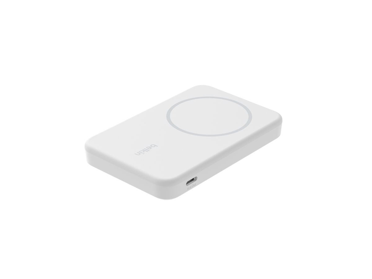 Belkin BoostCharge Pro - Induktive Power Bank - magnetisch mit Qi2 - 8000 mAh - 15 Watt - Fast Charge (24 pin USB-C), Ansicht 3