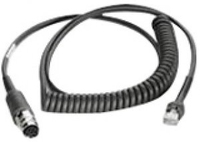 Zebra - USB-Kabel - 2.7 m - gewickelt - für Symbol LS2208, LS3408, LS3478; Digital Scanner DS 3407, DS 3408, DS3478; Zebra VC5090