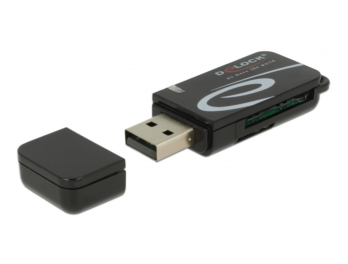Delock Kartenleser (Multi-Format) - USB 2.0, Ansicht 3