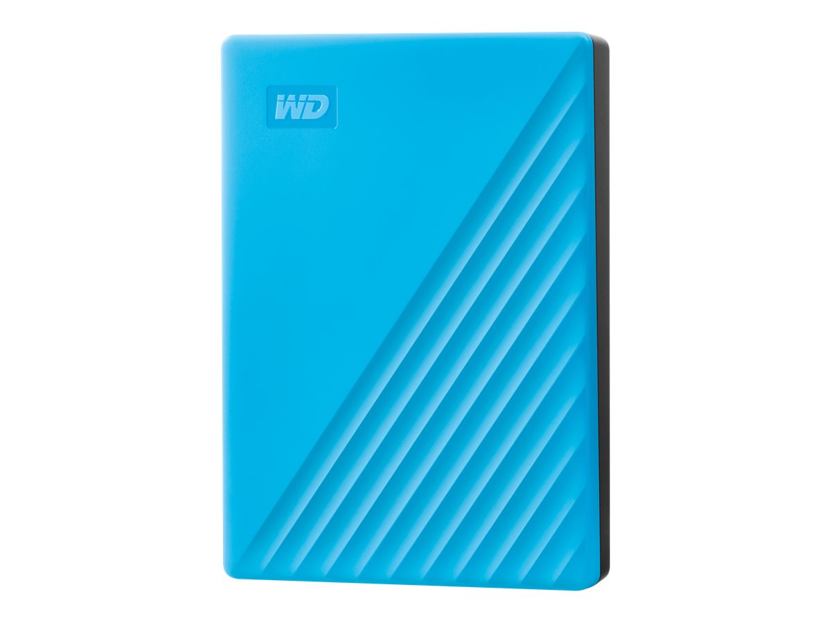 WD My Passport WDBPKJ0040BBL - Festplatte - verschlüsselt - 4 TB - extern (tragbar)