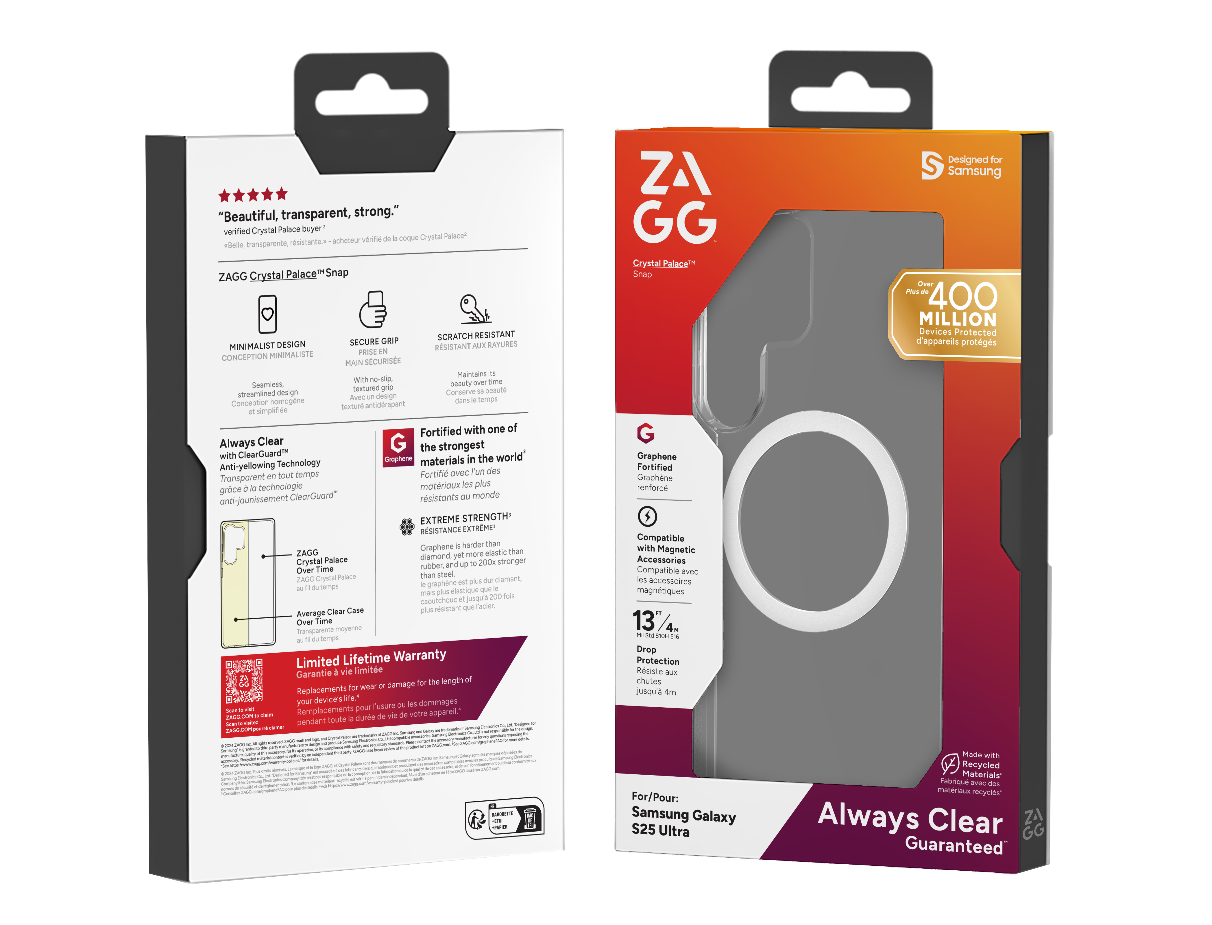 ZAGG Crystal Palace Snap - Hintere Abdeckung für Mobiltelefon, Ansicht 2