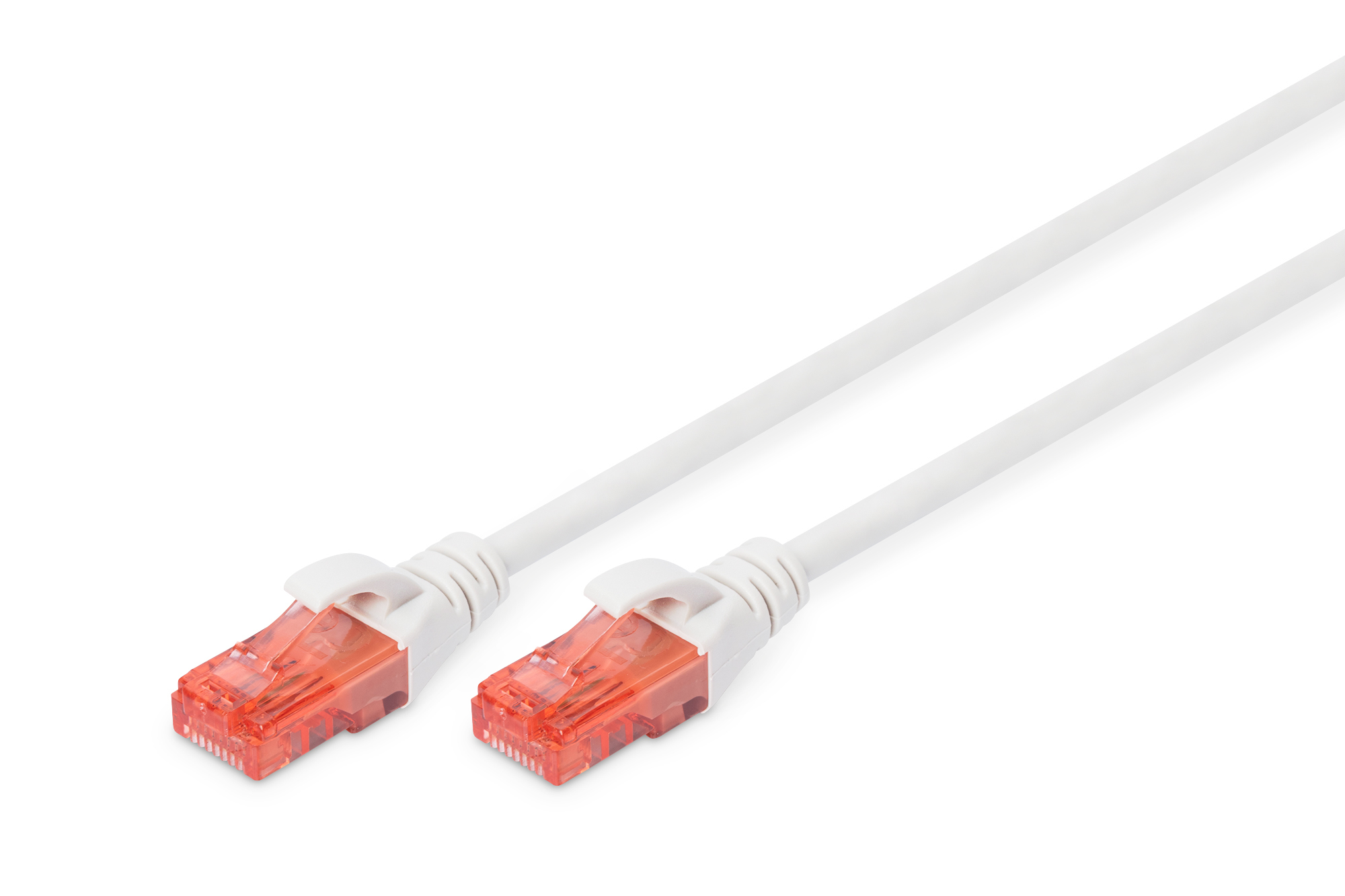 DIGITUS CAT 6 U/UTP Patchkabel - LSZH, 1 m, Cat6, U/UTP (UTP), RJ-45, RJ-45, Weiß