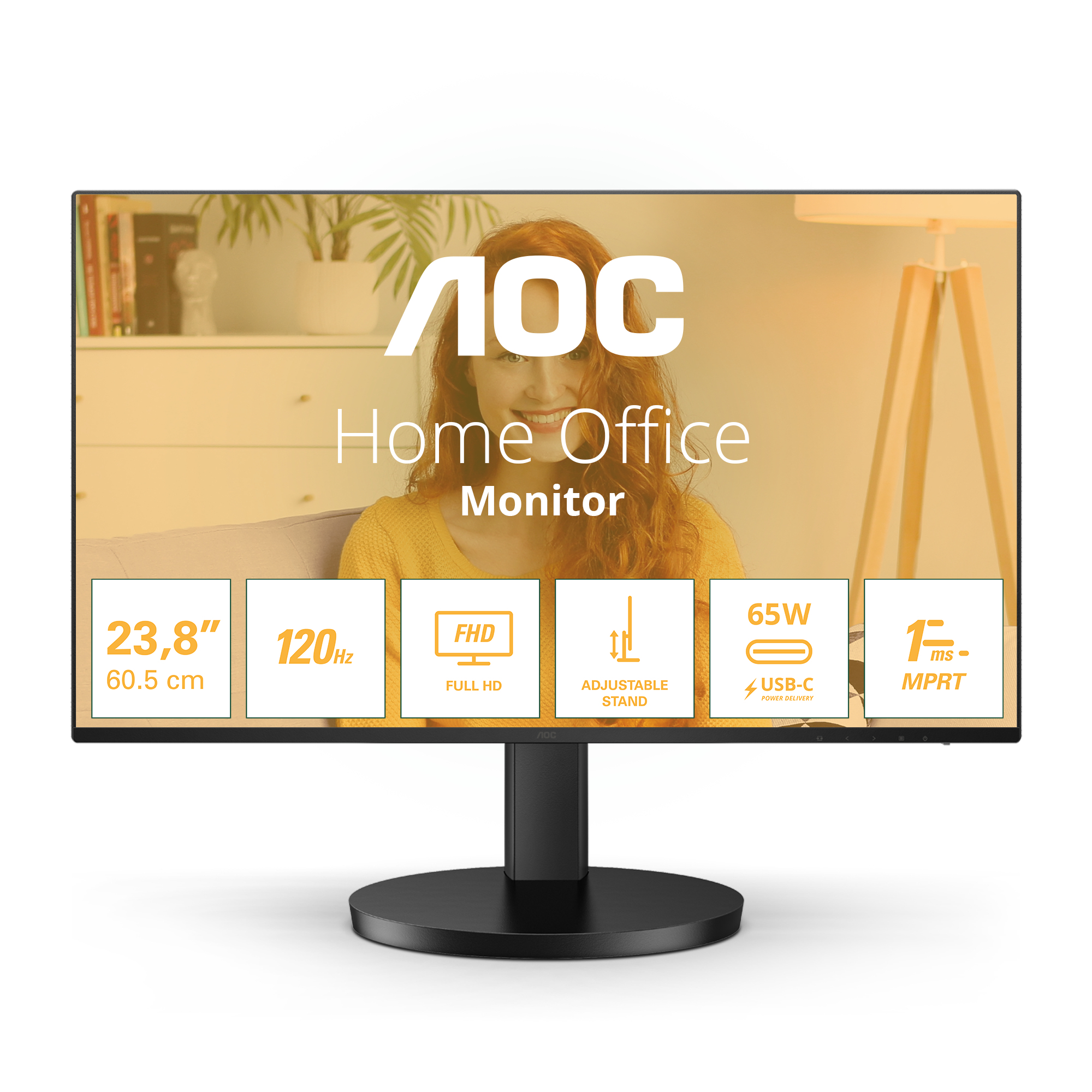 AOC Basic-line 27B3CF2 - B3 Series - LED-Monitor - 68.6 cm (27), Ansicht 2