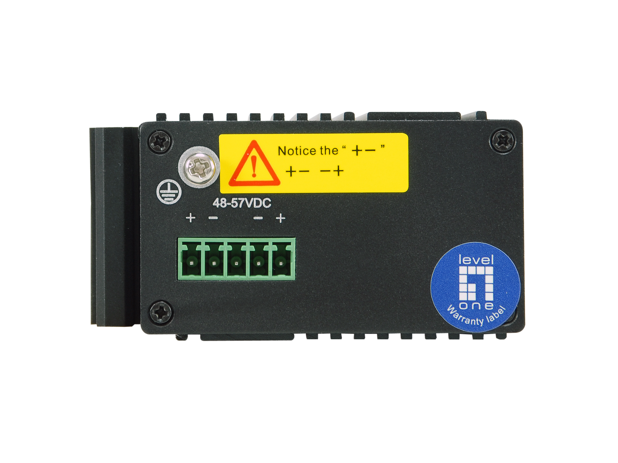 LevelOne IGP-0501 - Switch - 4 x 10/100/1000 (PoE+), Ansicht 4