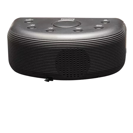 Inter Sales Denver CR-430 - Uhr - Analog & Digital - FM - PLL - LED - 1,52 cm (0.6") - Schwarz, Ansicht 2