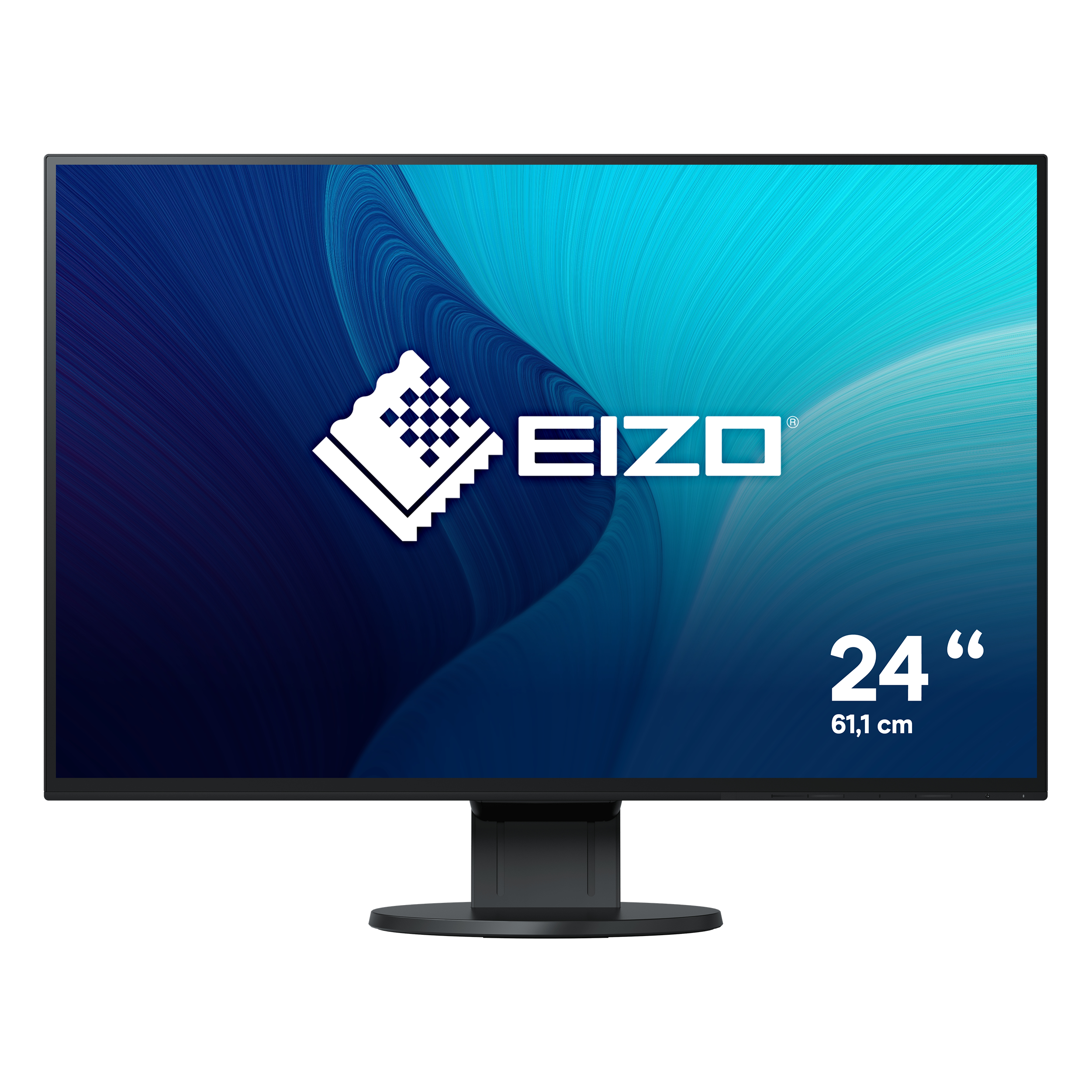 EIZO FlexScan EV2456-BK, 61,2 cm (24.1&quot;), 1920 x 1200 Pixel, WUXGA, LCD, 5 ms, Schwarz