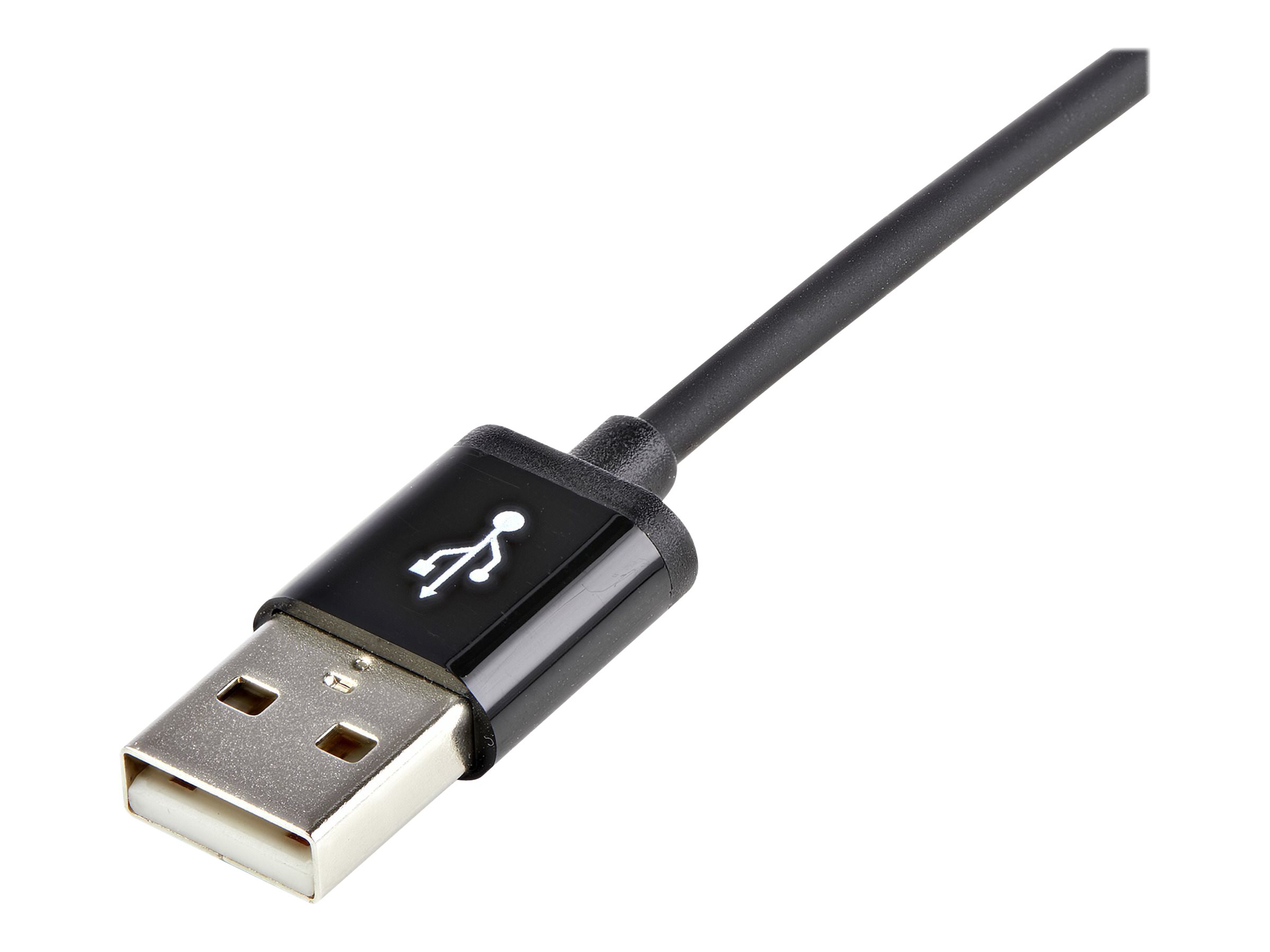 StarTech.com 1m USB auf Lightning Kabel - High Speed Ladekabel für iPhone / iPad / iPod - Hochgeschwindigkeits- Lightning Kabel - Apple MFi-zertifiziert - Schwarz