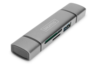 Dual Card Reader Hub USB-C / USB 3.0, OTG