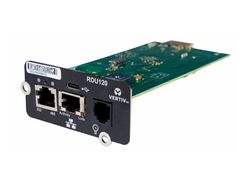 Vertiv Liebert Intellislot RDU120 - Fernverwaltungsadapter, Ansicht 3
